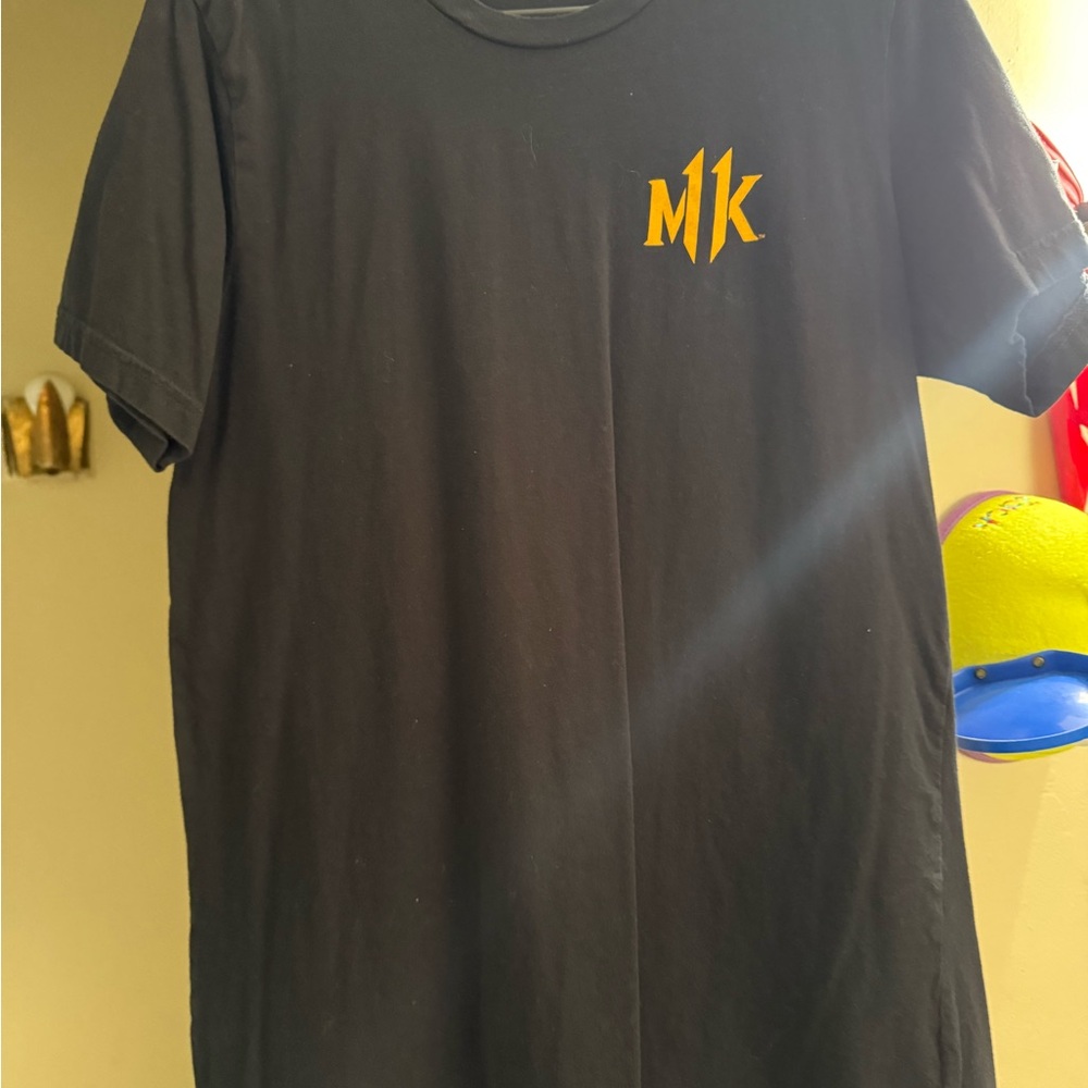 Mortal Kombat Black T Shirt For Men